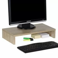 CARO-Möbel Monitorständer MONITOR In Sonoma Eiche 50 Cm Breit -Sideboards Verkäufe 93886 0