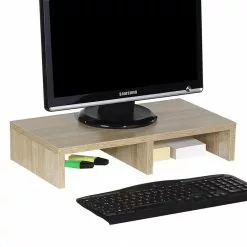 CARO-Möbel Monitorständer MONITOR In Sonoma Eiche 50 Cm Breit -Sideboards Verkäufe 93886 1