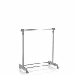 CARO-Möbel Rollgarderobe SALA In Grau, Verstellbar -Sideboards Verkäufe 93937 2