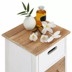 CARO-Möbel Kommode SALVA In Weiß Mit 4 Schubladen 9 CARO-Möbel Kommode SALVA In Weiß Mit 4 Schubladen -Sideboards Verkäufe 94094 3 N3