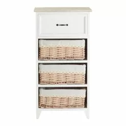 CARO-Möbel Kommode PROVENCE In Weiß, Vintage -Sideboards Verkäufe 94107 1 N3