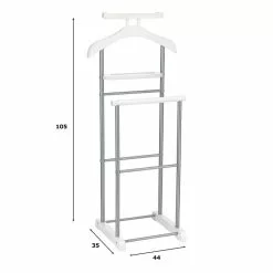 CARO-Möbel Herrendiener ASSAM In Weiß, Mit Ablage -Sideboards Verkäufe 94118 2