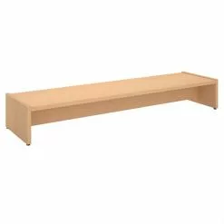 CARO-Möbel Monitorständer ZOOM 100 X 15 X 27 Cm In Buchefarben