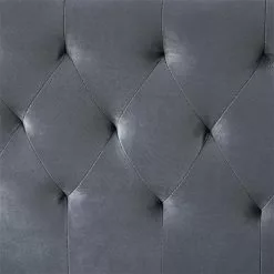 CARO-Möbel Polsterbett GLAMOUR 140x200 Cm Im Barock-Stil, In Grau -Sideboards Verkäufe 94351 3