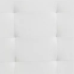 CARO-Möbel Polsterbett OHIO 90 X 200 Cm Inkl. Lattenrost In Weiß 8 CARO-Möbel Polsterbett OHIO 90 X 200 Cm Inkl. Lattenrost In Weiß -Sideboards Verkäufe 94353 3