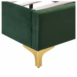 CARO-Möbel Polsterbett GLAMOUR 140x200 Cm Im Barock-Stil, In Grün -Sideboards Verkäufe 94383 4