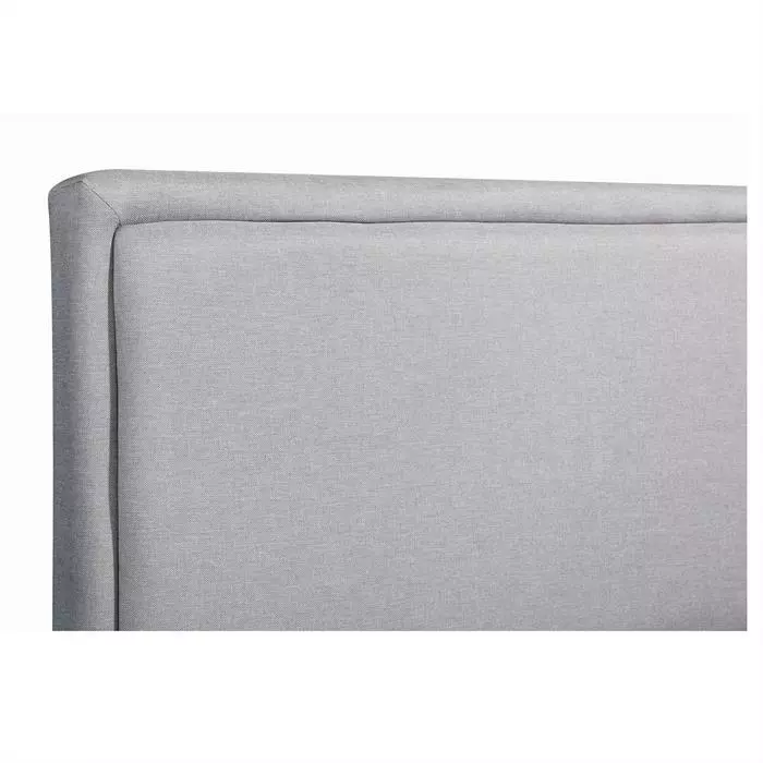 CARO-Möbel Polsterbett ANAIS 120x200 Cm, Stoff In Grau 4 CARO-Möbel Polsterbett ANAIS 120x200 Cm, Stoff In Grau – Bild 4