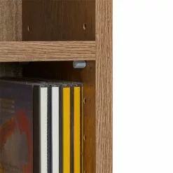 CARO-Möbel CD / DVD Regal CHART Mit 10 Fächern In Eiche Dunkelbraun 11 CARO-Möbel CD / DVD Regal CHART Mit 10 Fächern In Eiche Dunkelbraun -Sideboards Verkäufe 94499 5