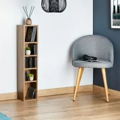 CARO-Möbel CD / DVD Regal CHART Mit 10 Fächern In Eiche Dunkelbraun 8 CARO-Möbel CD / DVD Regal CHART Mit 10 Fächern In Eiche Dunkelbraun -Sideboards Verkäufe 94499 A0 1N