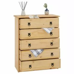 CARO-Möbel Mexico Kommode BARRIO, Kiefer Massiv -Sideboards Verkäufe 94544 2