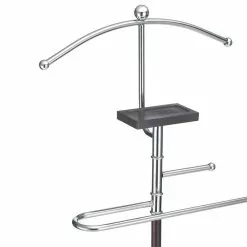 CARO-Möbel Herrendiener ECHO Mit Ablage, Metall Verchromt -Sideboards Verkäufe 94552 2