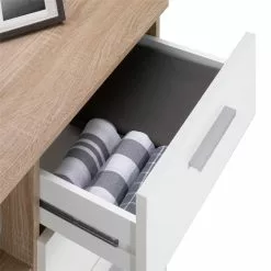 CARO-Möbel Kommode CHICAGO Sonoma Eiche/weiß, 4 Schubladen -Sideboards Verkäufe 94574 5