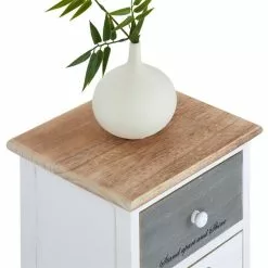CARO-Möbel Kommode SALVA In Weiß Mit 5 Schubladen -Sideboards Verkäufe 94609 3 N