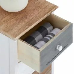 CARO-Möbel Kommode SALVA In Weiß Mit 5 Schubladen -Sideboards Verkäufe 94609 4 N