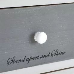 CARO-Möbel Kommode SALVA In Weiß Mit 5 Schubladen -Sideboards Verkäufe 94609 5 N