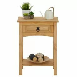 CARO-Möbel Konsolentisch SALSA Kiefer Massiv Mit 1 Schublade -Sideboards Verkäufe 94831 1