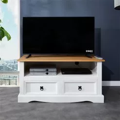 CARO-Möbel Mexico TV Lowboard CAMPO, Kiefer Massiv -Sideboards Verkäufe 95036 A0 N2