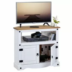 CARO-Möbel Mexico TV Schrank CAMPO, Kiefer Massiv -Sideboards Verkäufe 95038 2 N3