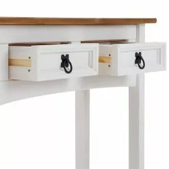 CARO-Möbel Konsolentisch CAMPO Kiefer Massiv Mit 2 Schubladen, Mexiko Möbel -Sideboards Verkäufe 95049 3 N3