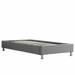 CARO-Möbel Futonbett LAREDO 90x200 Cm, Stoff In Grau -Sideboards Verkäufe 95073 2