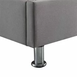 CARO-Möbel Futonbett LAREDO 180x200 Cm, Stoff In Grau -Sideboards Verkäufe 95079 3