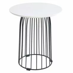 CARO-Möbel Couchtisch SALAMANCA Rund In Weiß -Sideboards Verkäufe 95196 1