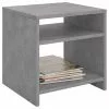 CARO-Möbel Beistelltisch ALMERIA Betonoptik Mit 2 Fächern
