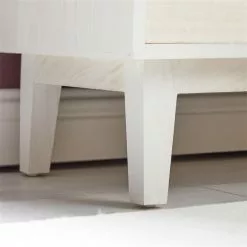 CARO-Möbel Kommode SEETA Mit 4 Schubladen Und Wiener Geflecht, Weiß -Sideboards Verkäufe 95324 AC6