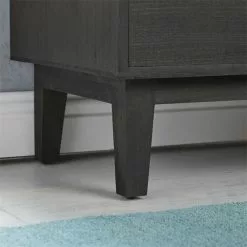 CARO-Möbel Kommode SEETA Mit 4 Schubladen Und Wiener Geflecht, Schwarz -Sideboards Verkäufe 95325 AC6