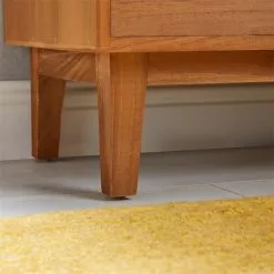 CARO-Möbel Kommode SEETA Mit 4 Schubladen Und Wiener Geflecht, Braun -Sideboards Verkäufe 95327 AC6