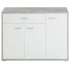 CARO-Möbel Schuhschrank DEUSTO In Betonoptik/weiß -Sideboards Verkäufe 95438 1 N1