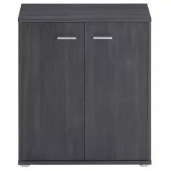 CARO-Möbel Schuhschrank LENNIS 2 Türen In Esche Grau -Sideboards Verkäufe 95449 1 N