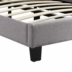 CARO-Möbel Polsterbett TUCSON 90x200 Cm, Stoff Grau -Sideboards Verkäufe 95540 3