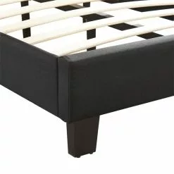 CARO-Möbel Polsterbett TUCSON 90x200 Cm, Stoff Schwarz 9 CARO-Möbel Polsterbett TUCSON 90x200 Cm, Stoff Schwarz -Sideboards Verkäufe 95542 3