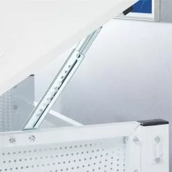 CARO-Möbel Kinderschreibtisch SARI, Neigbar Und Höhenverstellbar In Weiß/weiß -Sideboards Verkäufe 95562 AC7